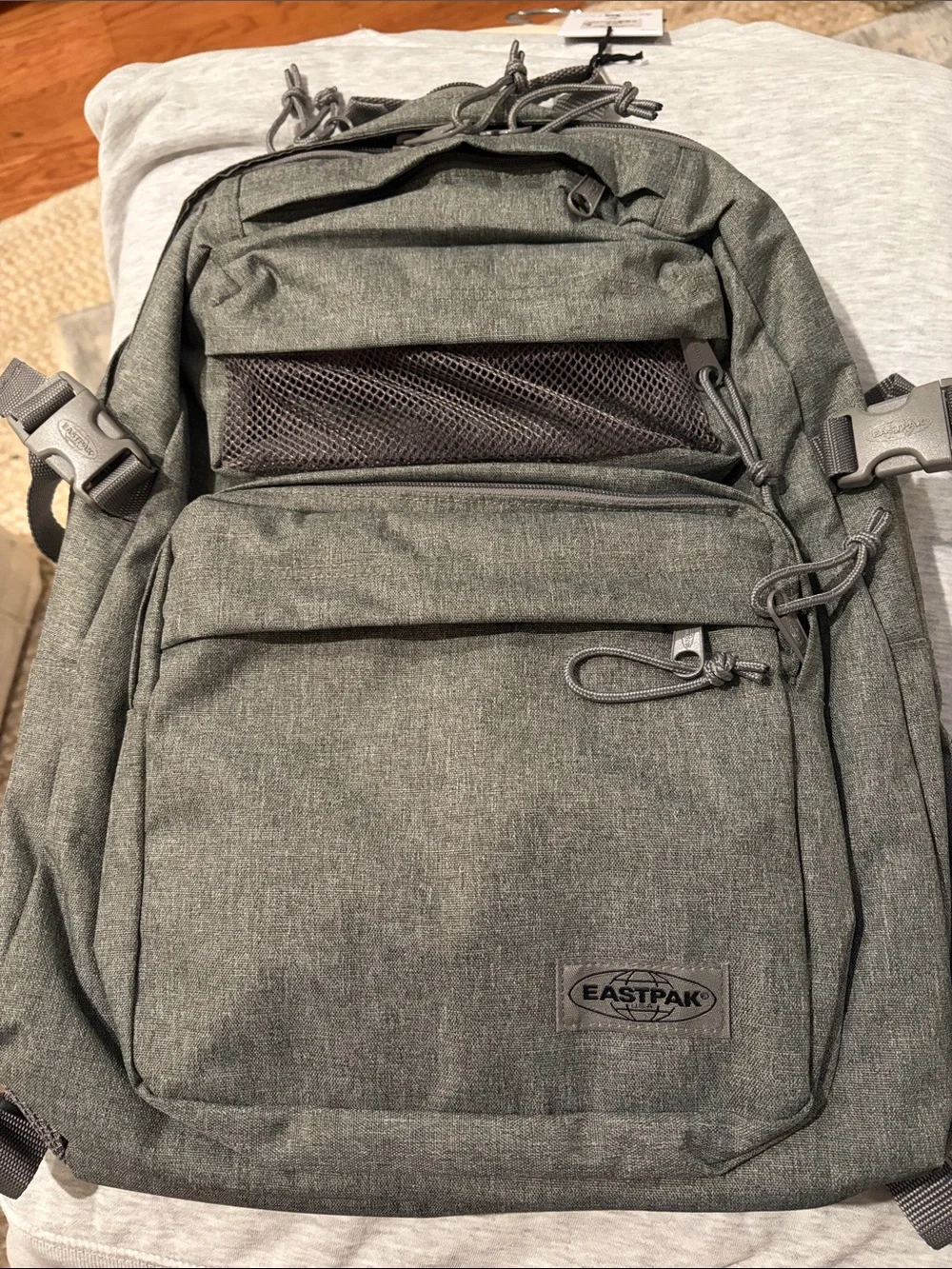 Eastpak Double Pro Backpack in Sunday Grey/NWT
